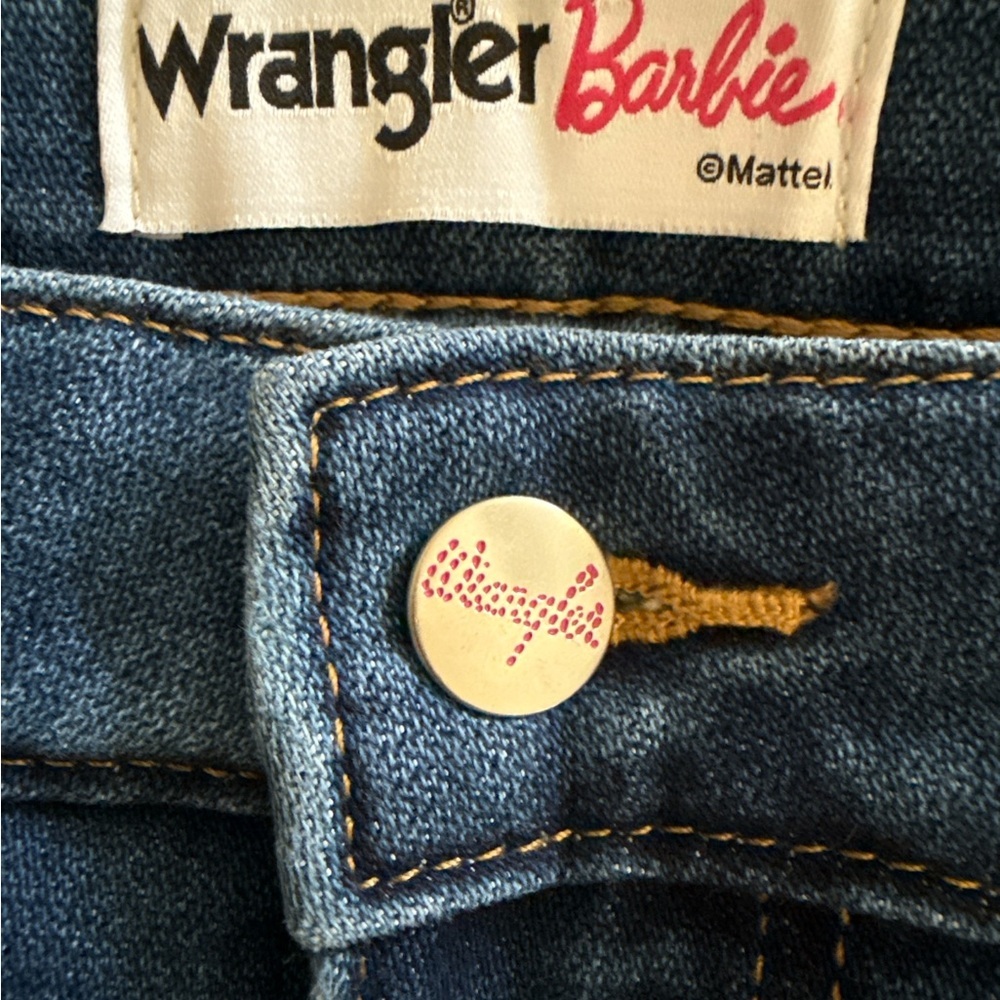 Wrangler Barbie X Wrangler Westward High Rise Bootcut Jeans Size 33x34 NWT - Picture 5 of 7